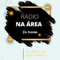 rádio na área