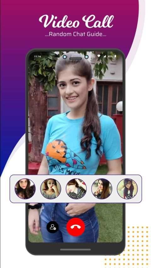 Live Video Call - Girls Random Video Chat स्क्रीनशॉट 3