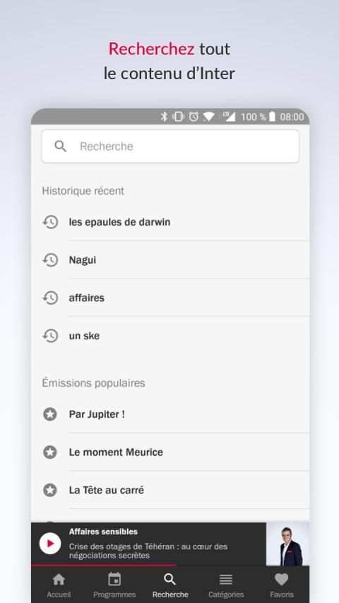 France Inter - radio, podcasts, actu screenshot 2