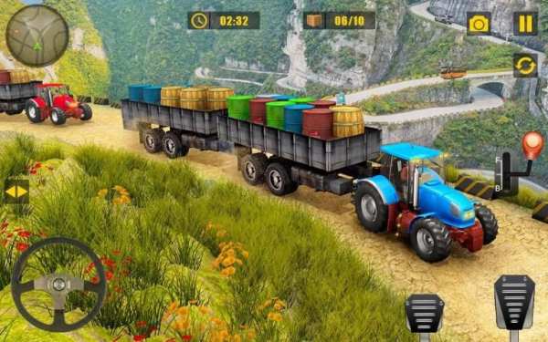Heavy Tractor Trolley Cargo Simulator 2020 screenshot 10