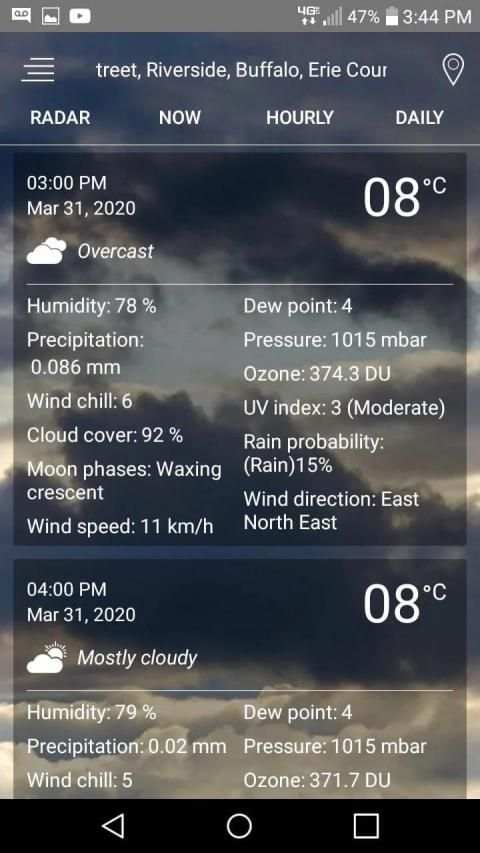 Weather forecast - Live radar 2020 screenshot 5