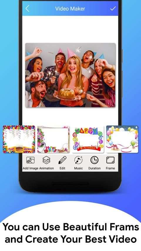 Birthday Video Maker with Song 2020 स्क्रीनशॉट 3