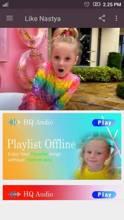 Like Nastya musicas 2020 screenshot 1