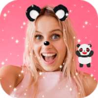 Panda Face Mask photo Editor