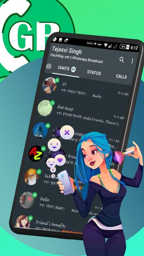 GBWhat's Pro V8 screenshot 1