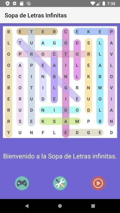 * Sopa de Letras Infinitas * screenshot 8