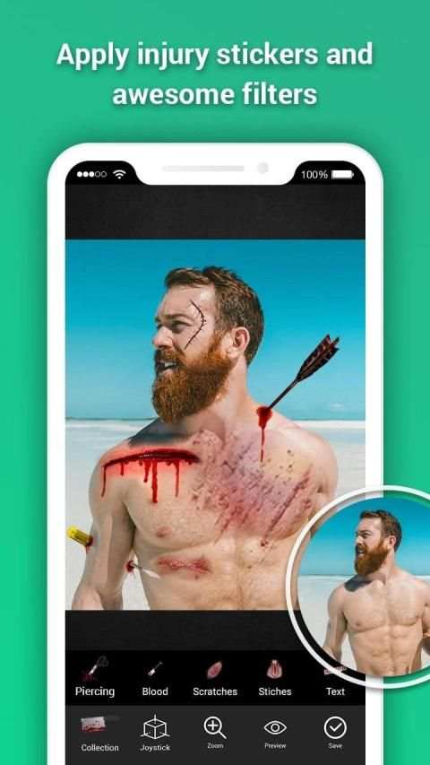 Fight Photo Editor Battle Effect Prank Stickers screenshot 4