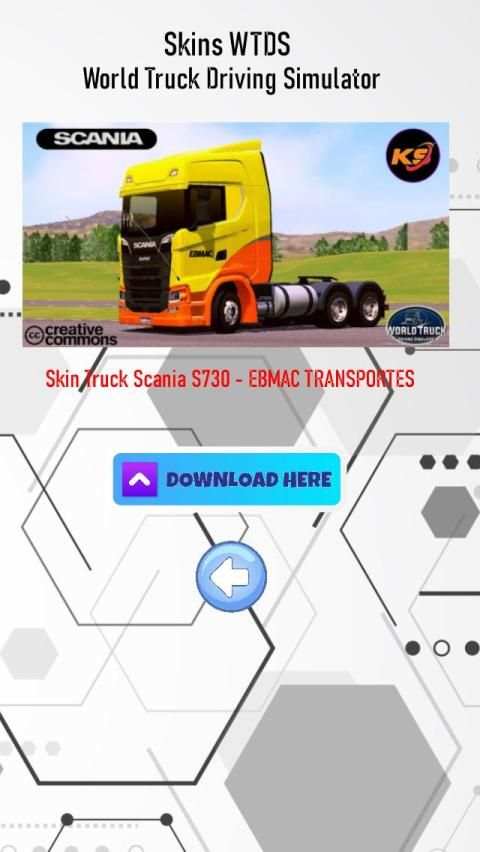 Skins WTDS - World Truck Driving Simulator screenshot 1