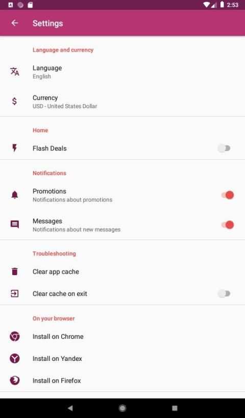 AliExplorer Lite - Belanja dan Pelacakan screenshot 1