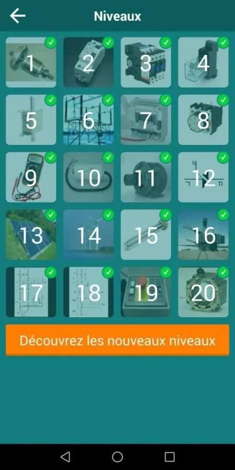 Quiz Électrotechnique 4 تصوير الشاشة