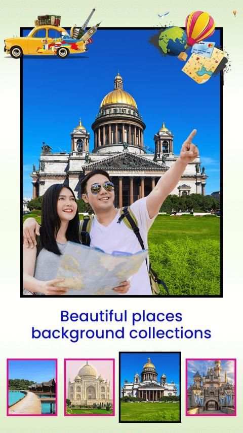 World Tour Places Photo Editor स्क्रीनशॉट 5