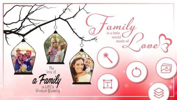 Family Photo Frames Editor screenshot 4