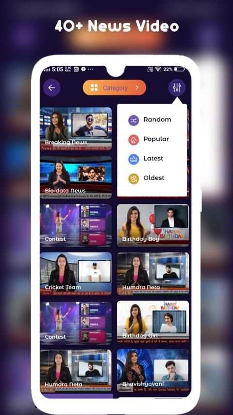 Breaking News Photo Editor - Video Status Maker screenshot 7