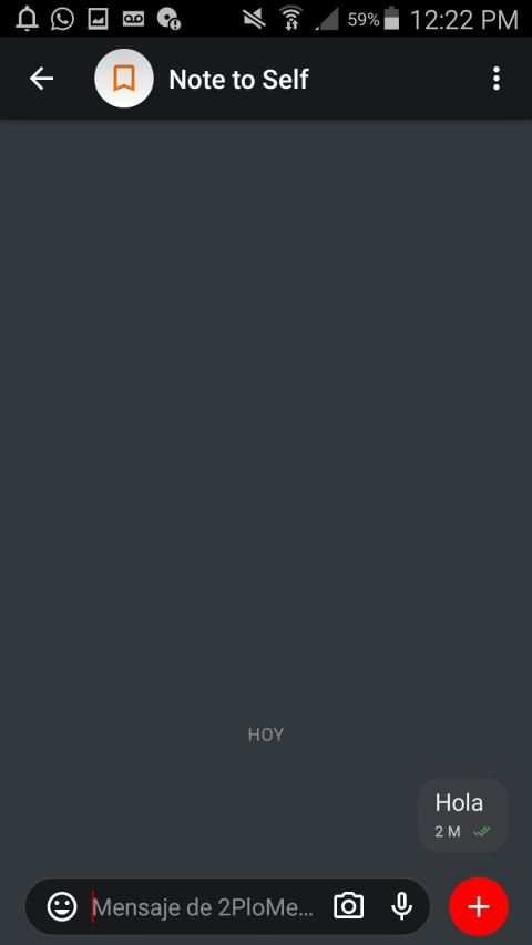 2Plo Messenger Mensajería instantánea screenshot 8