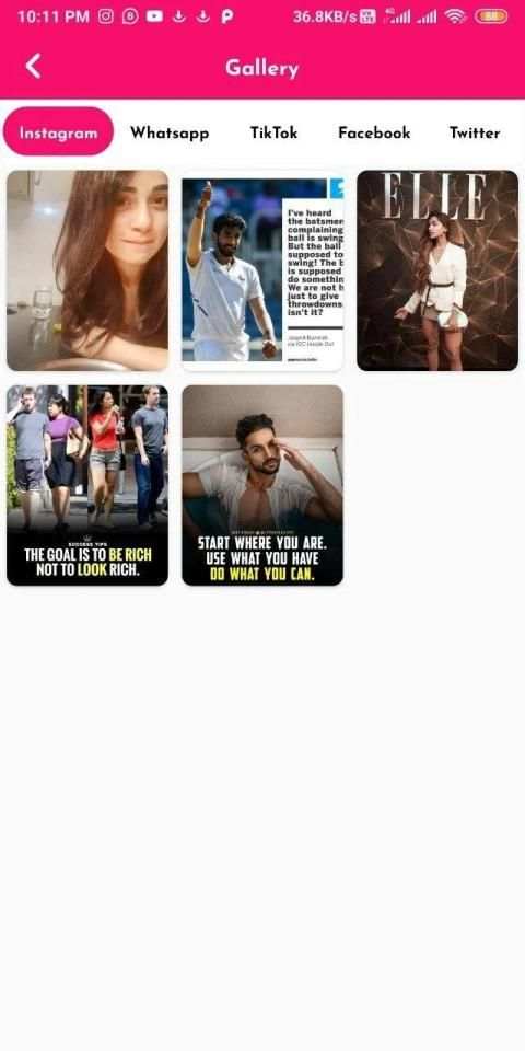 Tik Video Downloader For Tiktok Without Watermark स्क्रीनशॉट 1