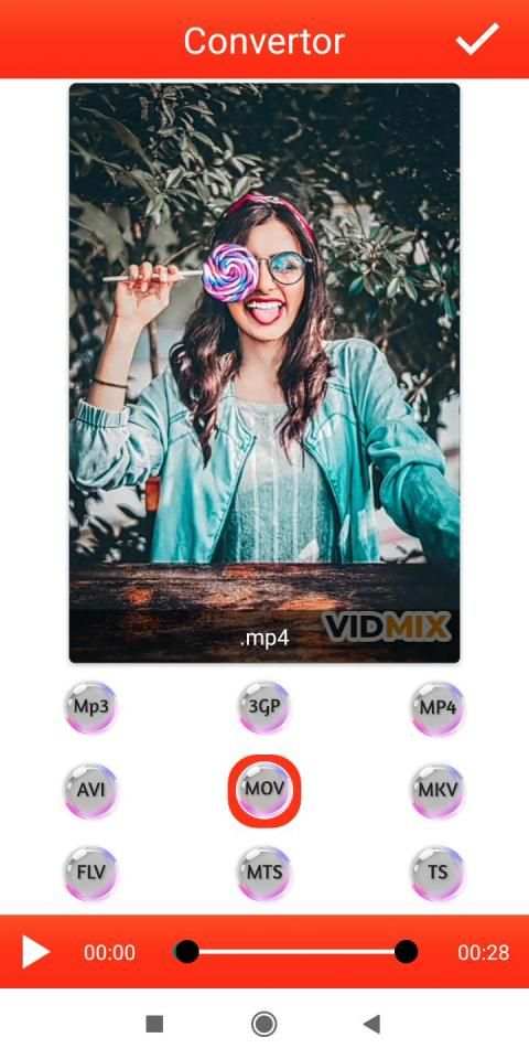 All Video Converter - MKV , AAC , AVI , MP3, 3GP स्क्रीनशॉट 3