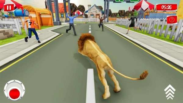 Wild Angry Lion Adventure 2020 स्क्रीनशॉट 1
