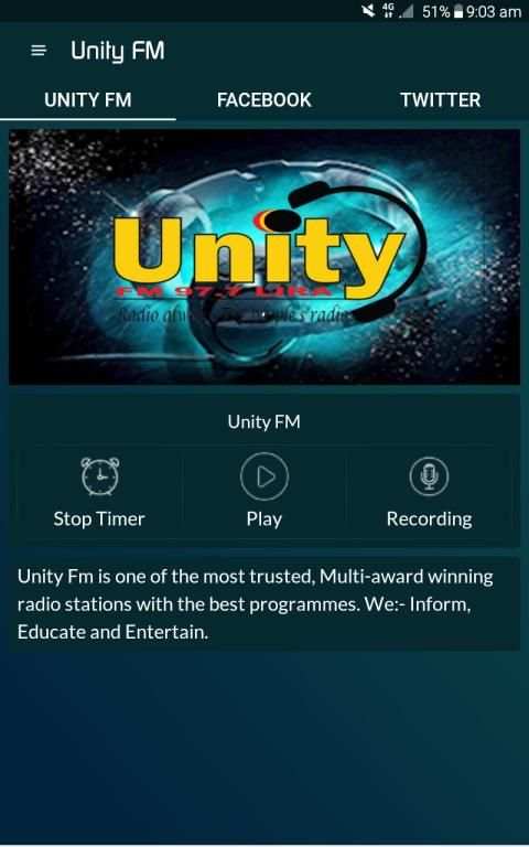 Unity FM Lira स्क्रीनशॉट 2