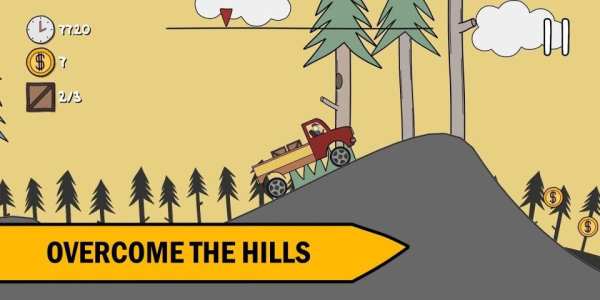 Hill Climb Trucker! screenshot 2