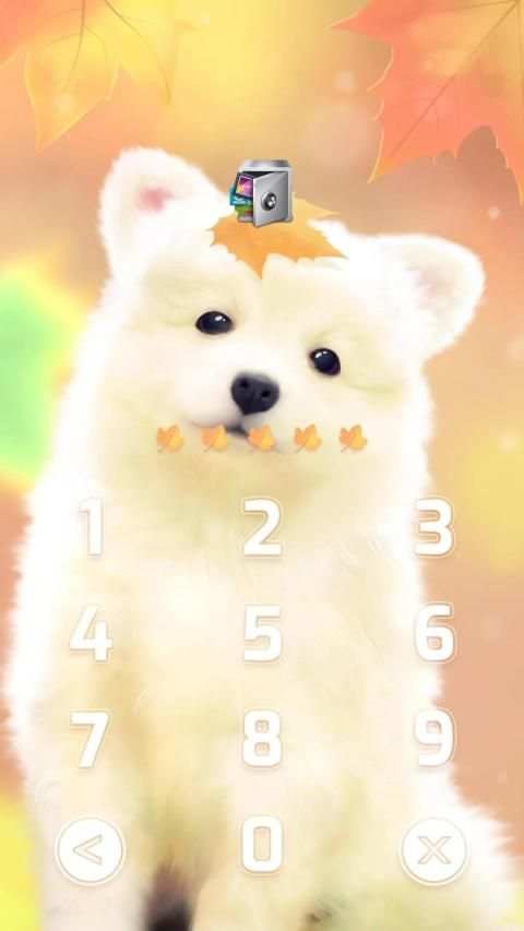 AppLock Live Theme Puppy – Paid Theme screenshot 3