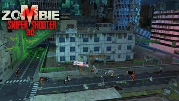 Zombie Sniper Shooting 3D screenshot 8