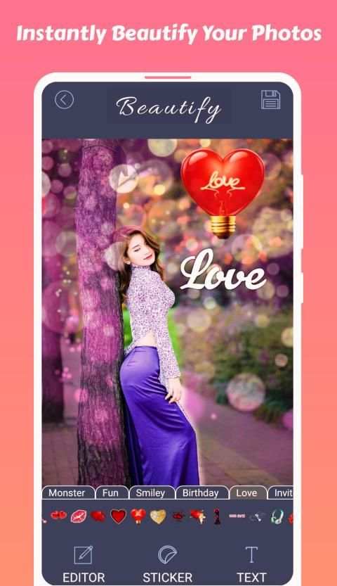 Photo Editor Pro: blur, effects & PIP स्क्रीनशॉट 4