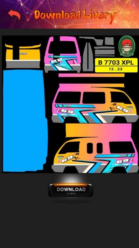 Livery BUSSID Angkot स्क्रीनशॉट 3