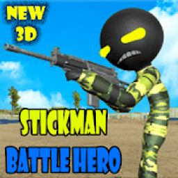 Army Commando Stickman Rope Hero Battle Survival आइकन