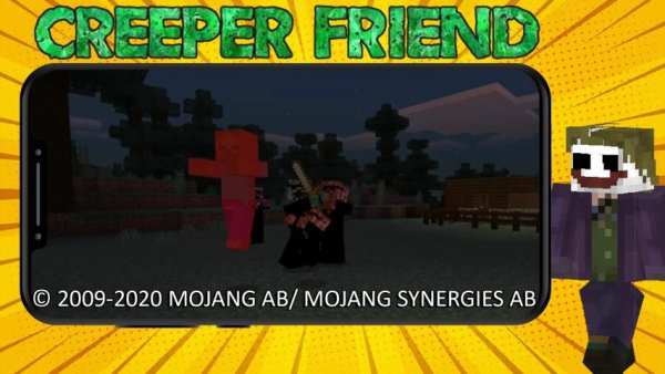 Creeper Friend Mod स्क्रीनशॉट 2