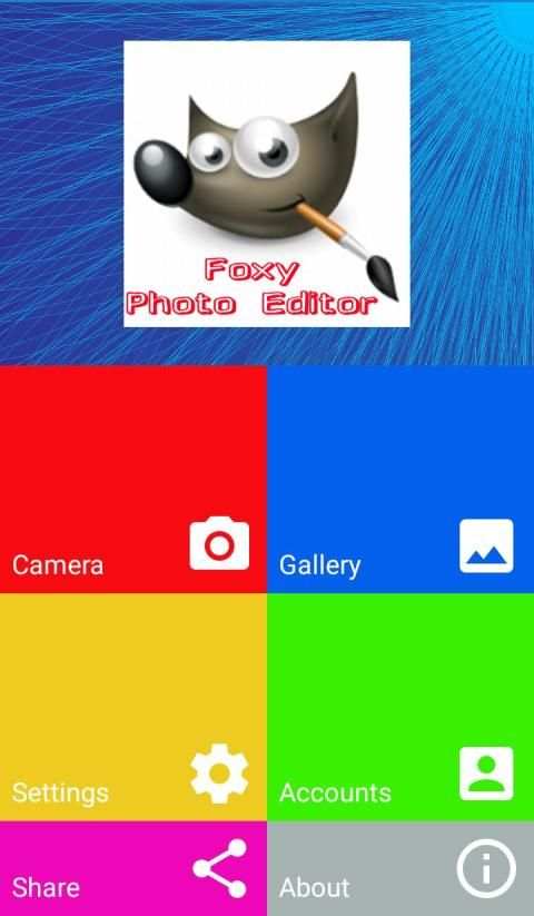Foxy Photo Editor स्क्रीनशॉट 2