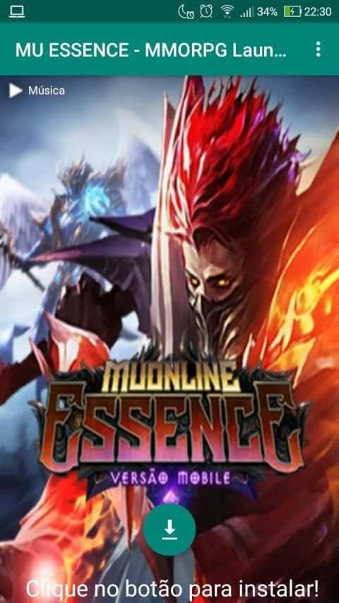 MU Essence Brasil - MMORPG Launcher screenshot 2