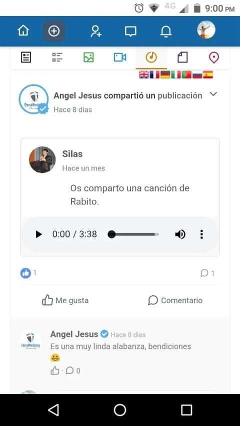 HolyBook life Red Social Cristiana screenshot 3