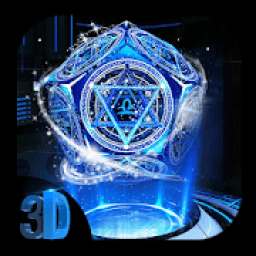 3D Neon Zodiac Wallpaper आइकन