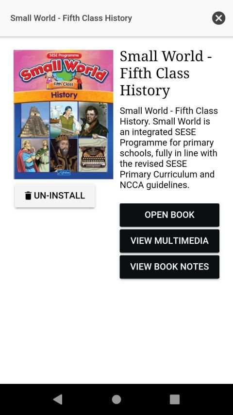 CJ Fallon e-Reader स्क्रीनशॉट 5