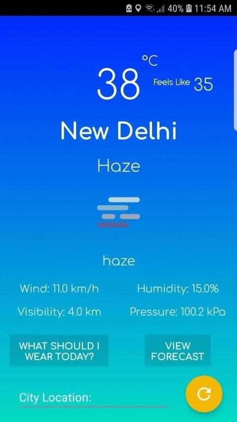 My Weather App स्क्रीनशॉट 3