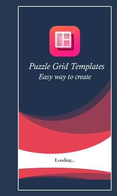 Puzzle Grid Templates स्क्रीनशॉट 1