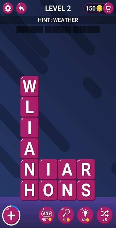 Word Puzzle cross word game screenshot 3