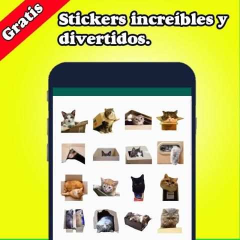Mejor Stickers de Gato para WAStickerApps 2020 screenshot 5