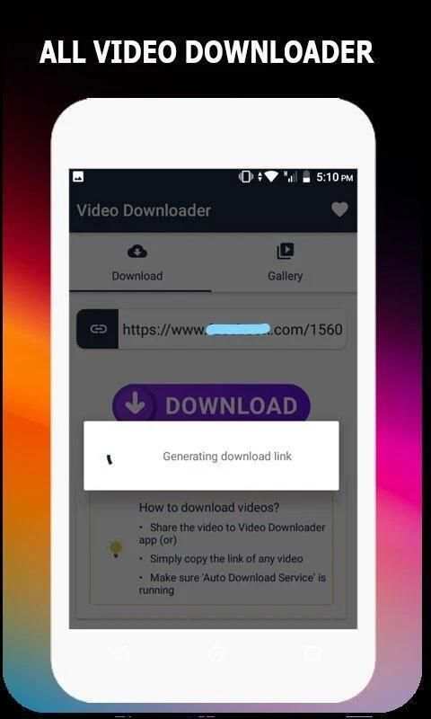 All Downloader Free Download: Video Downloader HD स्क्रीनशॉट 2