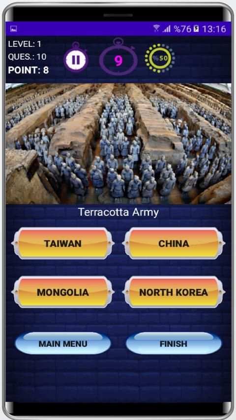 Geography Quiz Game screenshot 1