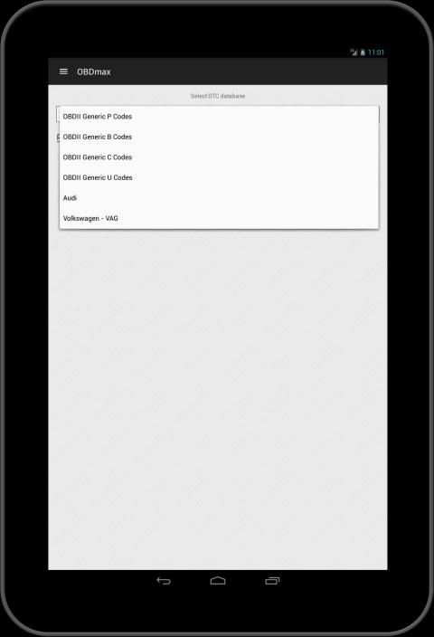 OBD2 scanner & fault codes description: OBDmax स्क्रीनशॉट 6