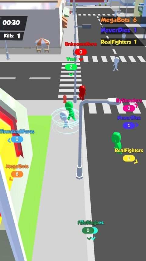 Crowd Run - City Of Wars screenshot 1