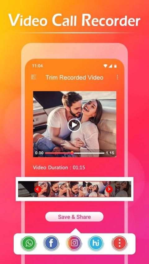 Video Call Recorder -Auto Call Recorder स्क्रीनशॉट 2