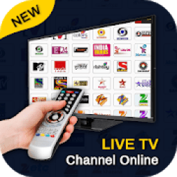 Indian Live TV Channels Free Online Guide आइकन