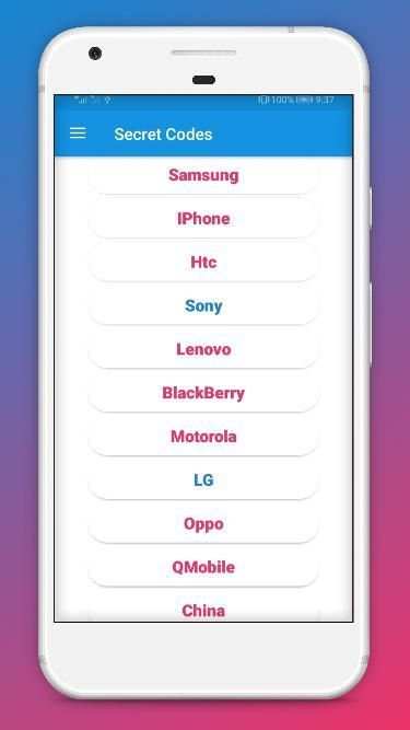 Secret Codes For All Mobiles 2020: Latest screenshot 4