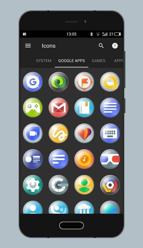 Luxury 3D - IconPack स्क्रीनशॉट 5