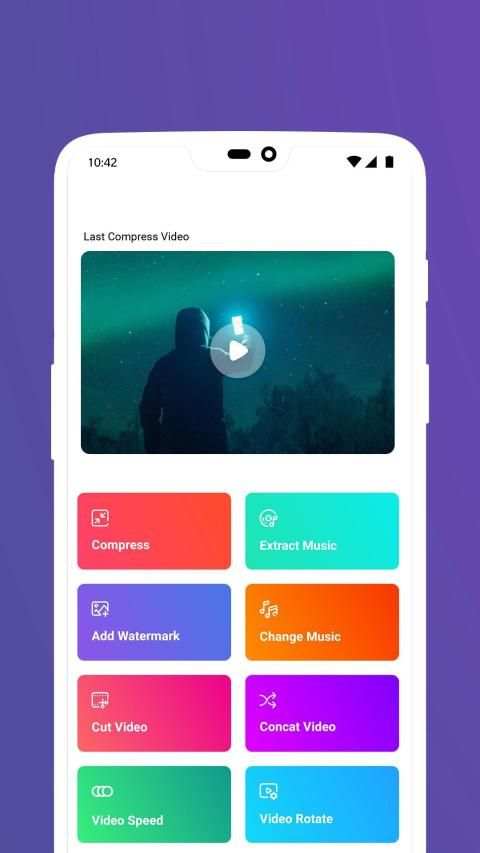 Video Compressor: Video Cutter & Compress Video स्क्रीनशॉट 1