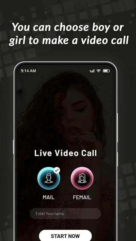 Night Video Call - Random Video Call With Stranger screenshot 2