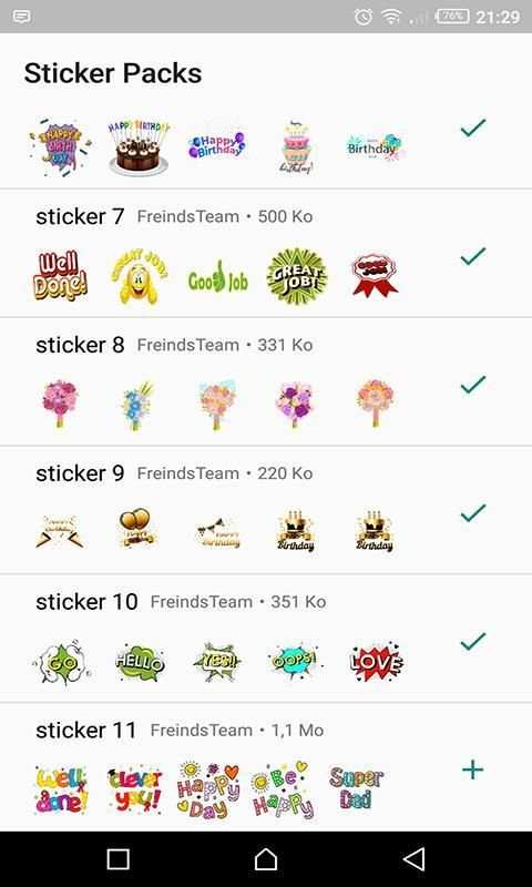 Congrats Stickers For Whatsapp screenshot 5