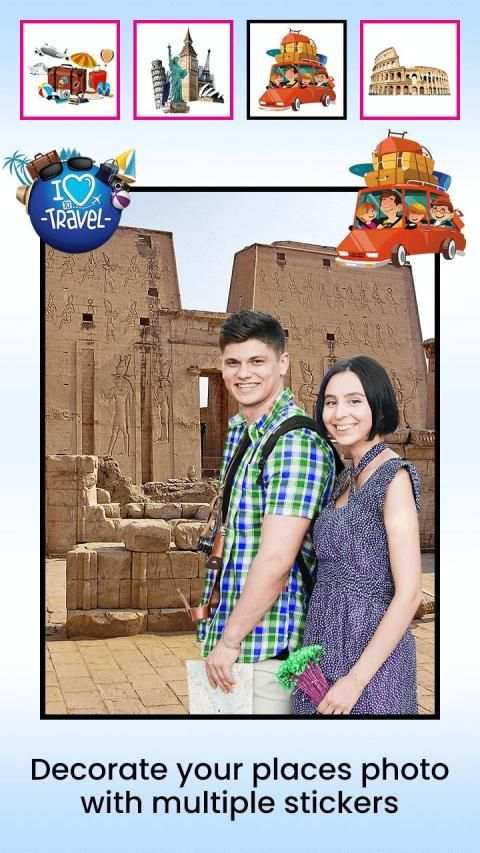 World Tour Places Photo Editor स्क्रीनशॉट 6